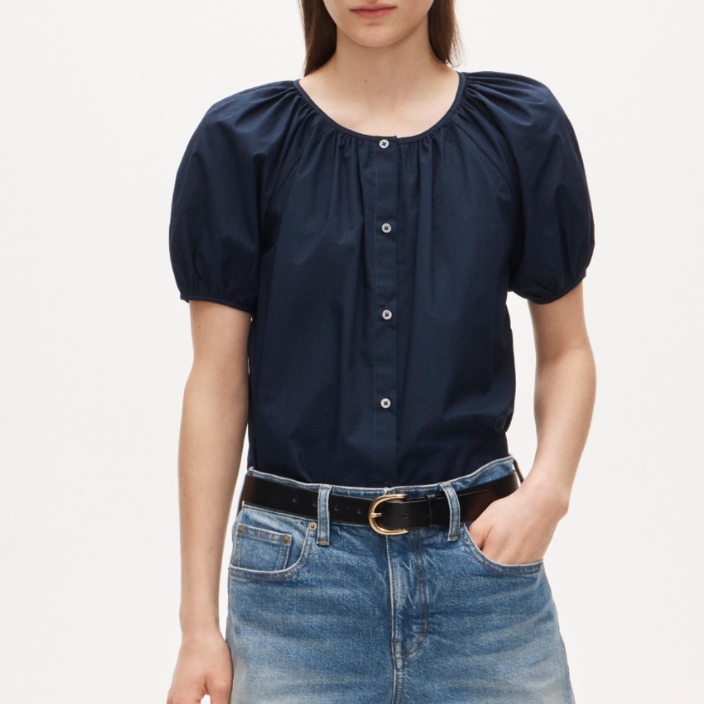 J.Crew puff sleeve top